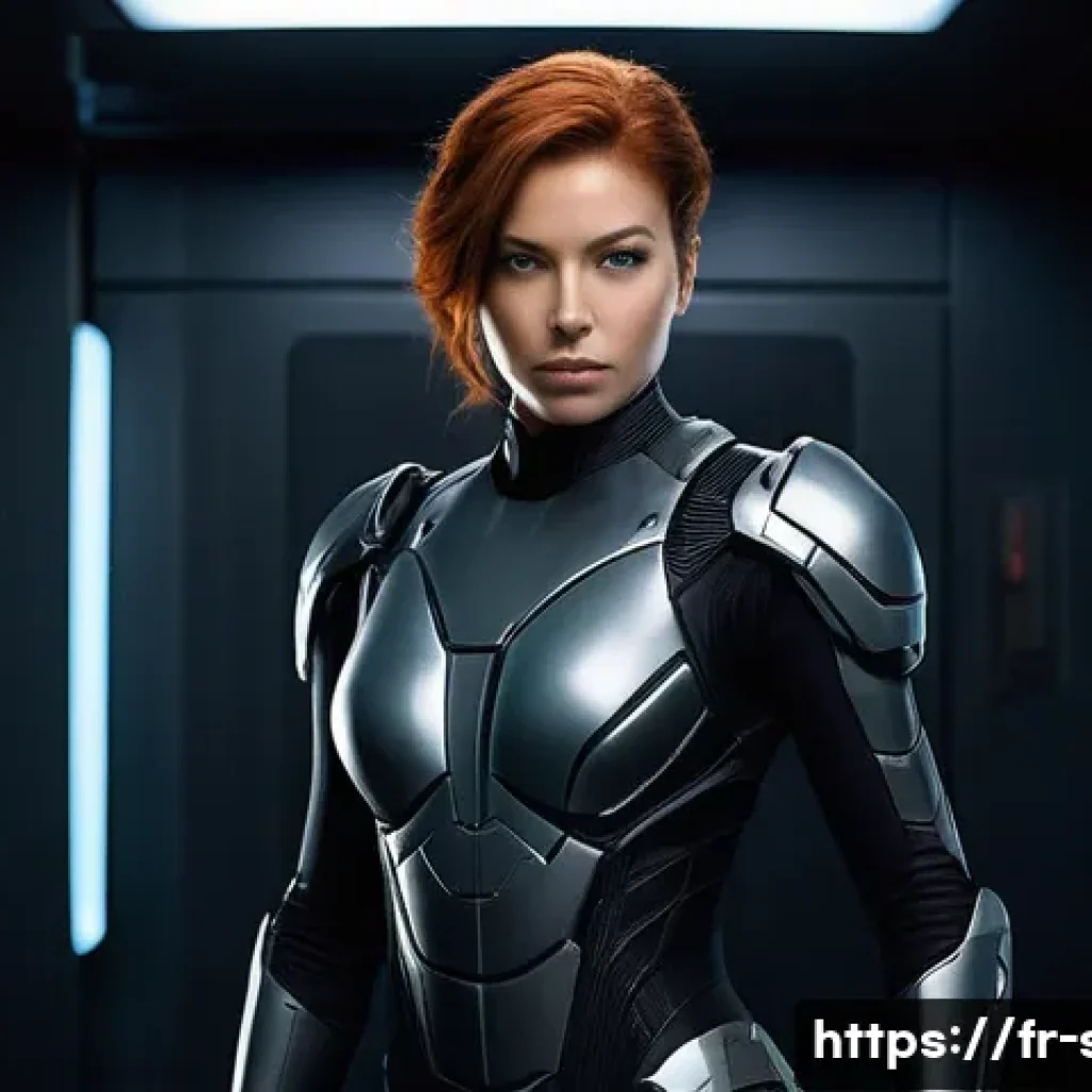 스타크래프트2 케리건 이야기 - **Prompt 1: The Human Ghost, Sarah Kerrigan**
    "A young, determined Sarah Kerrigan, in her prime ...