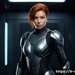 스타크래프트2 케리건 이야기 - **Prompt 1: The Human Ghost, Sarah Kerrigan**
"A young, determined Sarah Kerrigan, in her prime ...