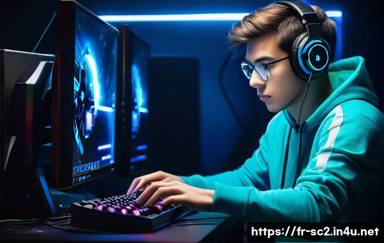 스타크래프트2 커스텀 키 세팅 - **Focused Gamer: Precision Keybindings in Action**
"A highly focused young adult gamer, approxim...